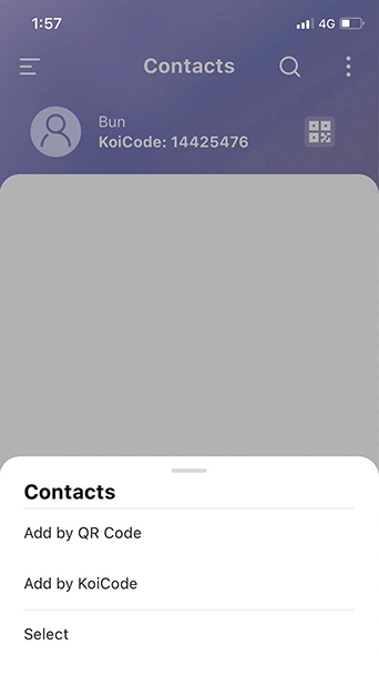 Add contacts